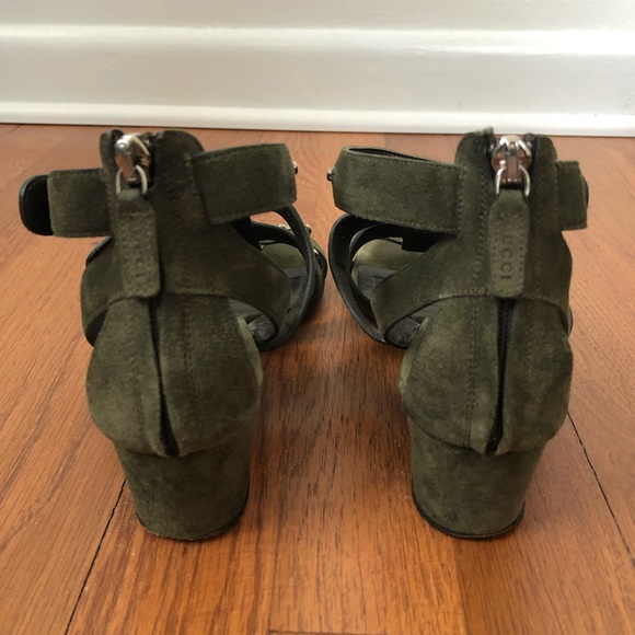 Gucci Suede Gladiator Sandals - Picture 2 of 6